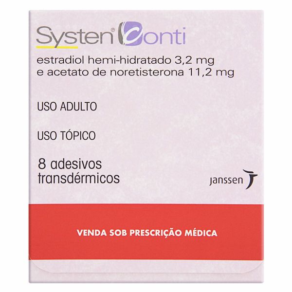 Systen Conti 50mcg com 8 Adesivos