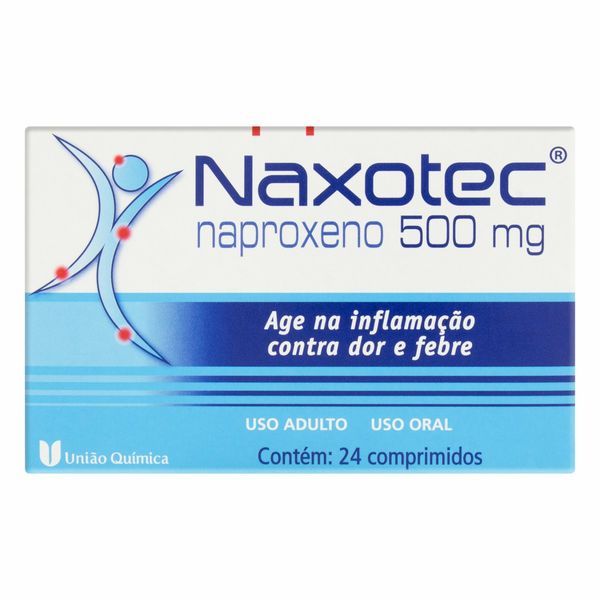 Naxotec 500mg 24 Comprimidos