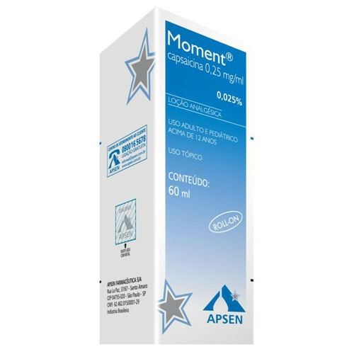 Moment Loção 0,25mg/ml 60ml