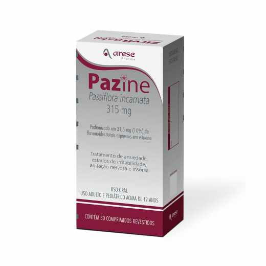 Pazine 315mg 30 Comprimidos