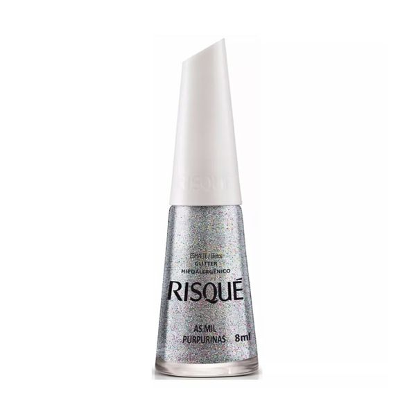Esmalte Risqué Mil Purpurinas 8ml
