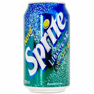 Refrigerante Sprite Lata Sabor Limão Sem Açucar 350ml