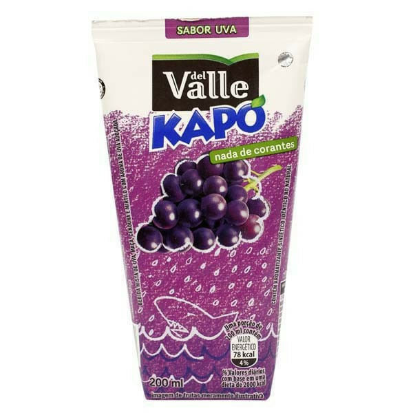Suco Kapo Uva 200ml
