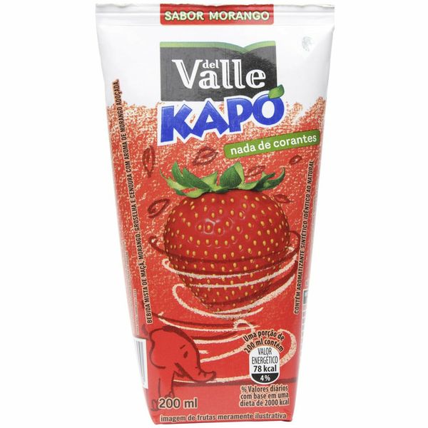 Suco Kapo Morango 200ml