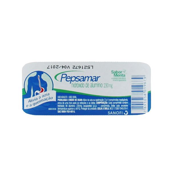 Pepsamar 10 comprimidos