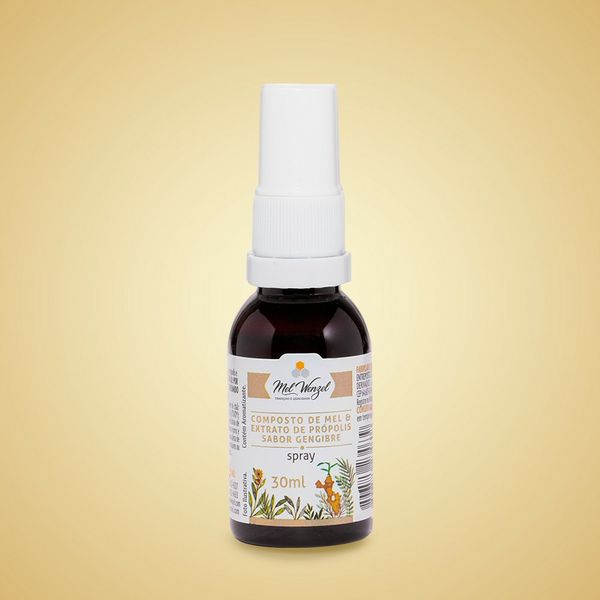 Spray Wenzel Mel Com Propolis E Gengibre 30ml
