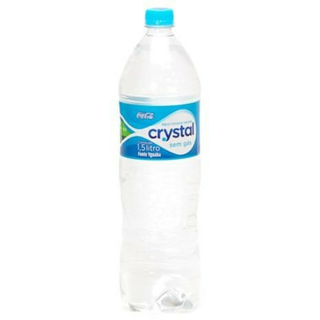 Agua Mineral Crystal Sem Gas Pet 1,5ml