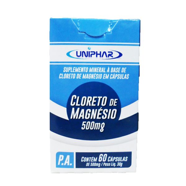 Cloreto de Magnésio 60 Cápsulas