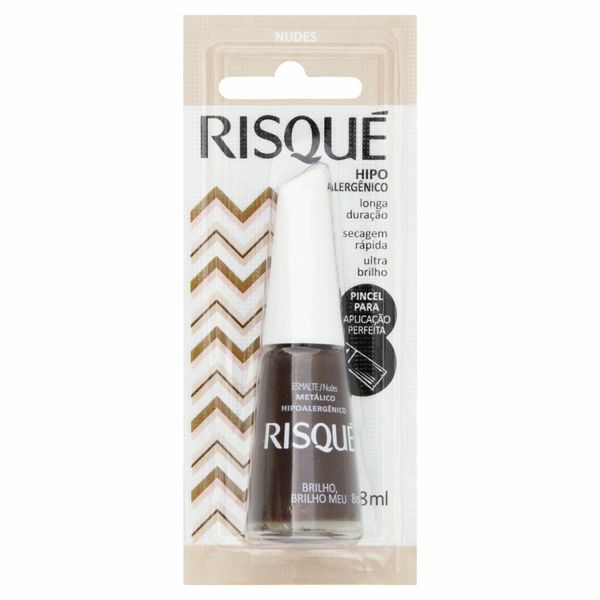 Esmalte Risqué Cremoso Terracota Que Provoca 8ml