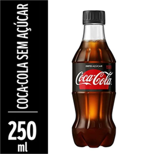 Refrigerante Coca Cola Mini Pet Zero 250ml