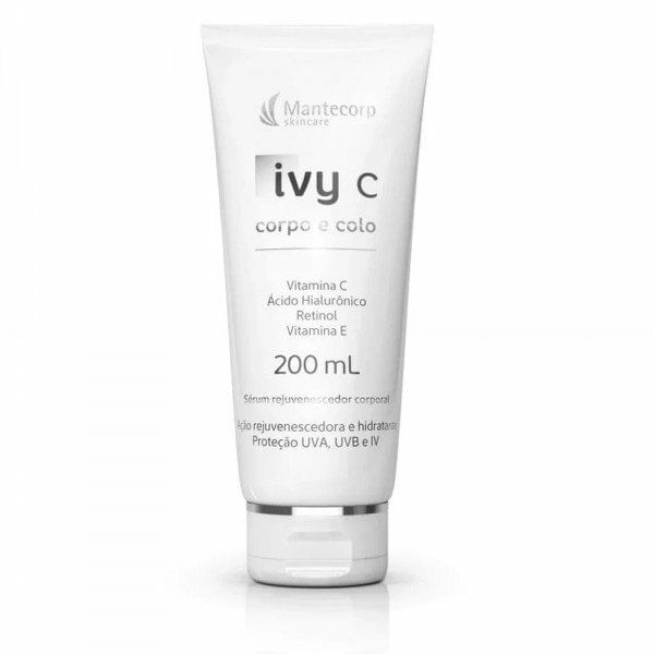 Sérum Rejuvenescedor Ivy C Corpo e Colo FPS20 200ml