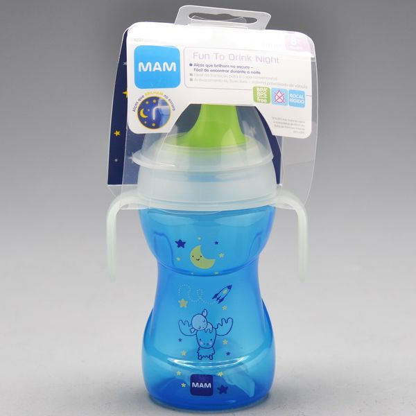 Copo Mam Fun To Drink Night Azul 270ml