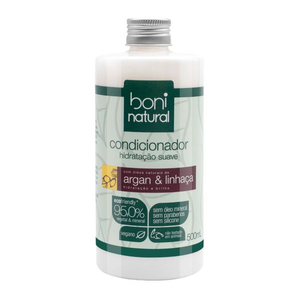 Condicionador Boni Natural Argan e Linhaça 500ml
