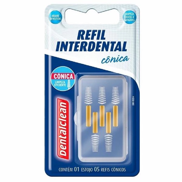 Refil de Escova Dental Clean Interdental Cônico
