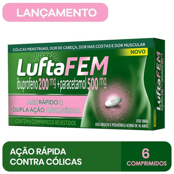 Luftafem 6 Comprimidos