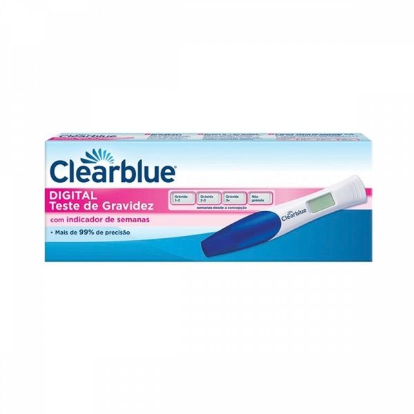 Teste Gravidez Clearblue Digital 1 Unidade