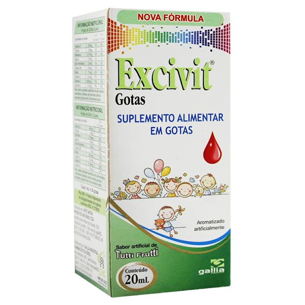 Excivit Gotas com 20ml