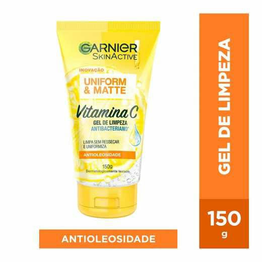 Gel de Limpeza Facial Garnier Uniform & Matte 150g