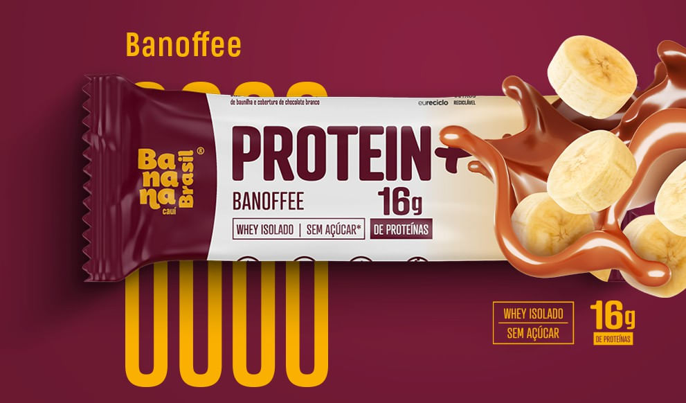 Protein+ Ba Pro Banof 9 50g