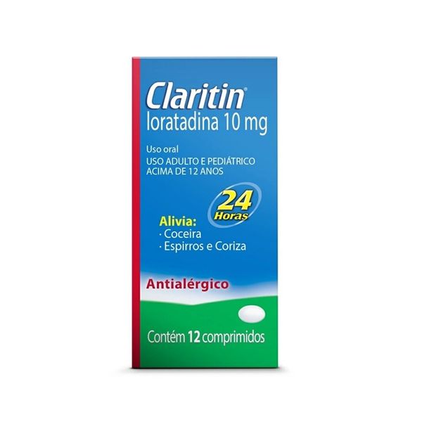 Claritin 10mg 12 Comprimidos