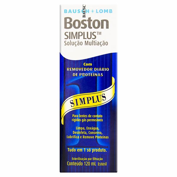 Boston Simplus Solução Multiação 120ml