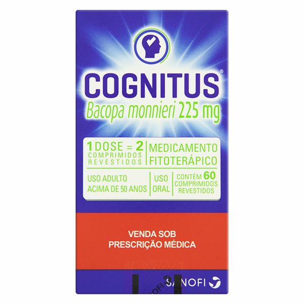 Cognitus 225mg 60 Comprimidos