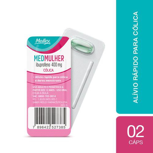MedMulher 400mg 2 Cápsulas