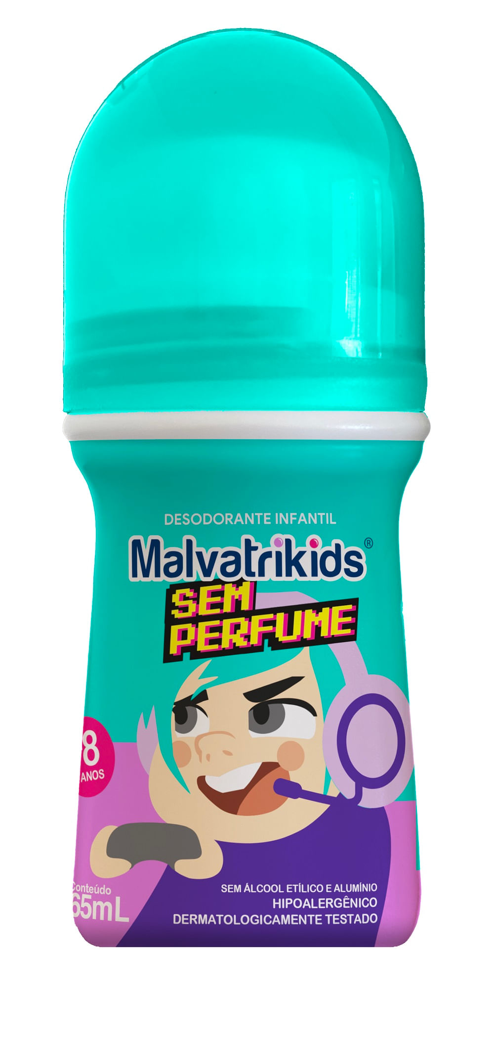 Desodorante Roll On Infantil Malvatrikids Sport 65ml