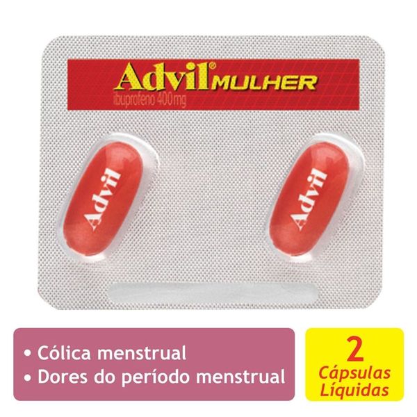 Advil 400mg 2 Cápsulas