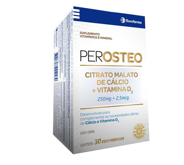 Suplemento Vitamínico Perosteo 30 Cápsulas