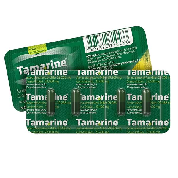 Tamarine 12MG 4 Cápsulas