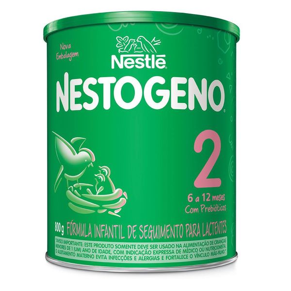Fórmula Infantil Nestogeno 2 para Lactente Lata 800g