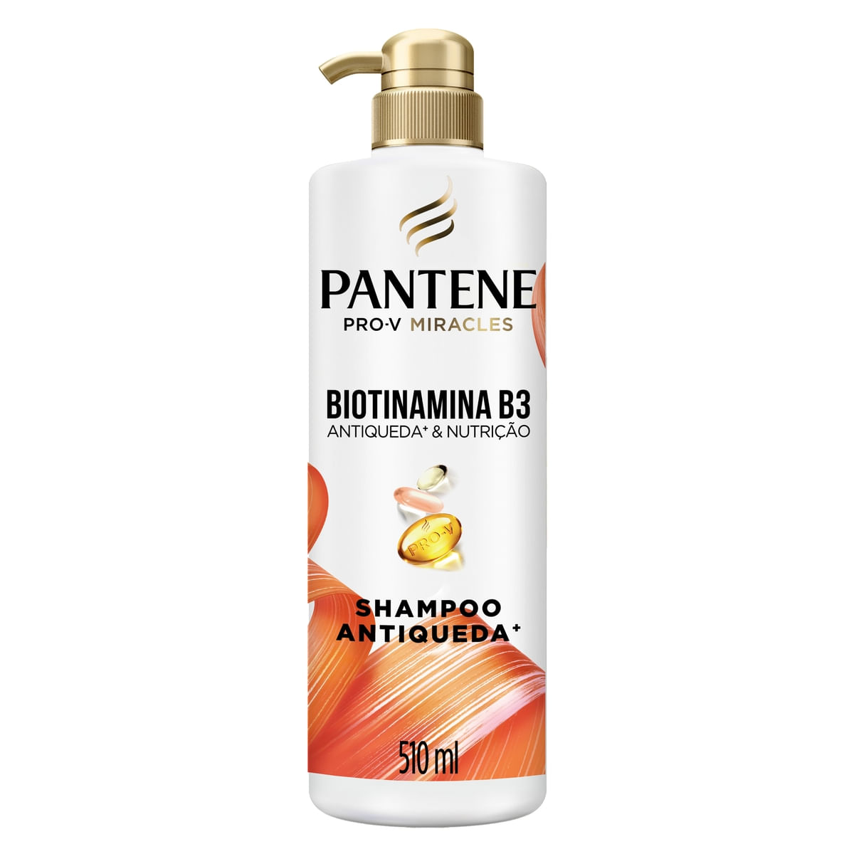 Shampoo Pantene Biotinamina B3  Antiqueda 510ml