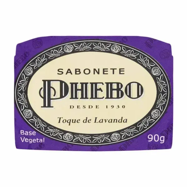Sabonete em Barra Phebo Toque de Lavanda 90g