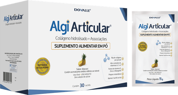 Algi Articular Sabor Abacaxi 30 Sachês (11g)