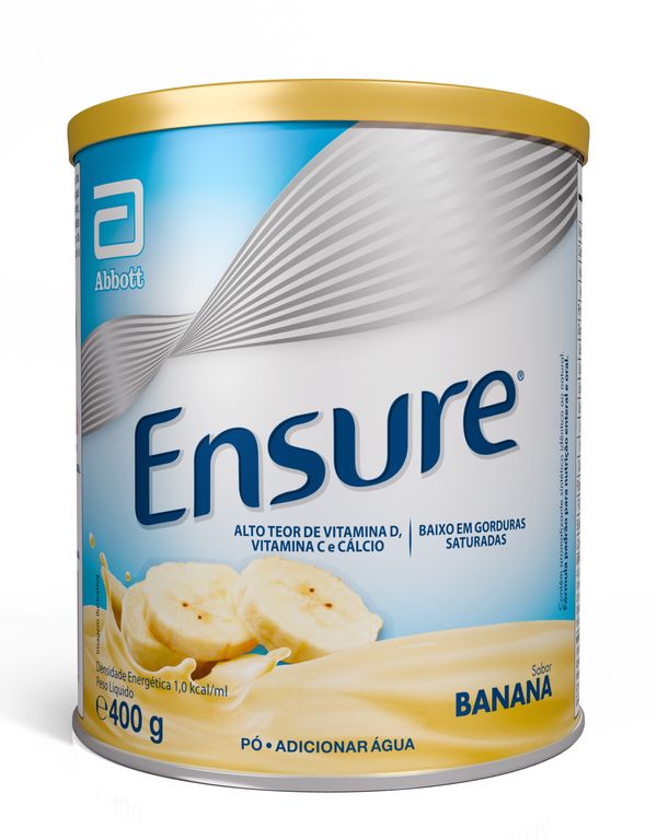Suplemento Nutricional Ensure Pó Sabor Banana 400g