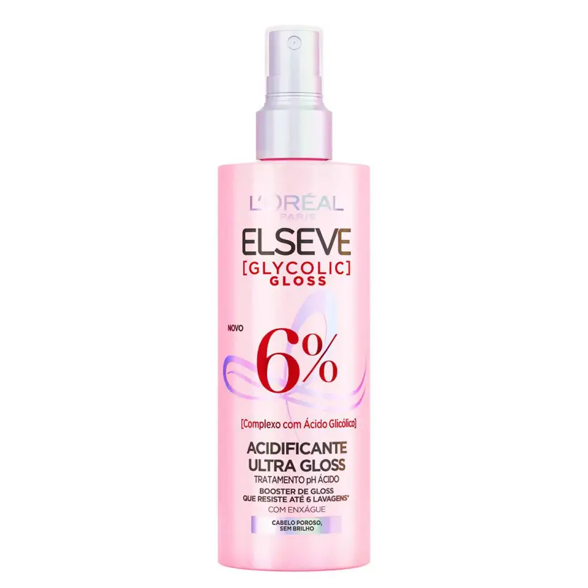 Acidificante Loreal Elseve Spray Glycolic Gloss 200ml