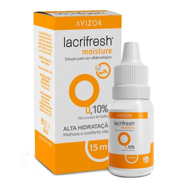 Colirio Lacrifresh Moisture 0,10% 15ml