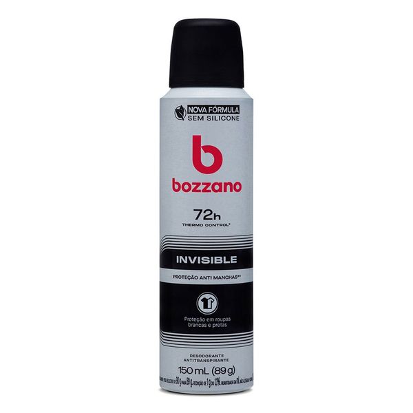 Desodorante Bozzano Invisible Aerossol 90g
