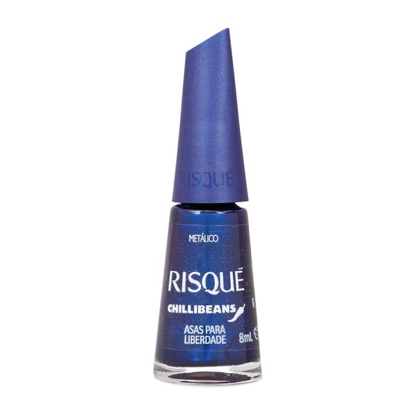 Esmalte Metálico Risqué Chilli Beans 8ml - Asas para Liberdade