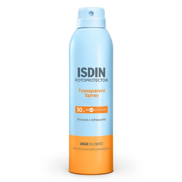 Protetor Solar Corporal Isdin Transparent Spray FPS 30 250ml