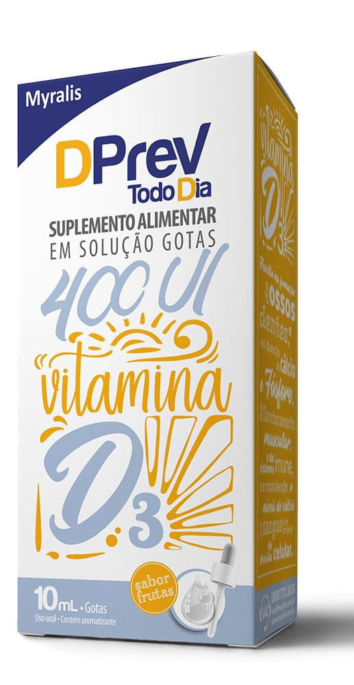 Dprev Todo Dia 400 UI 10ml