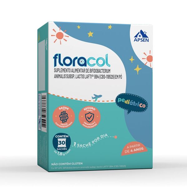 Floracol com 30 Sachês Apsen