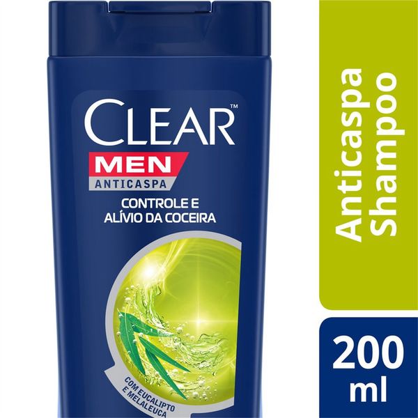 Shampoo Clear Controle Coceira 200ml