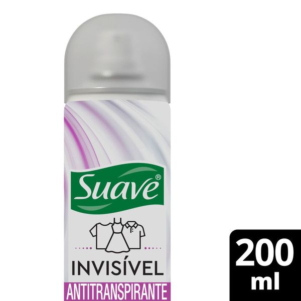Desodorante Aerossol Suave Invisível 200ml
