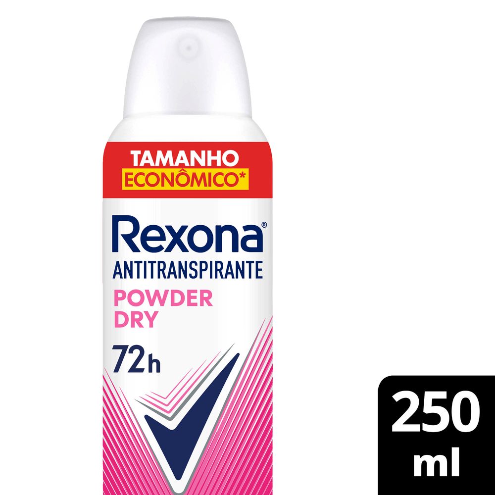 Desodorante Aerossol Rexona Ap Powder Dry com 250ml