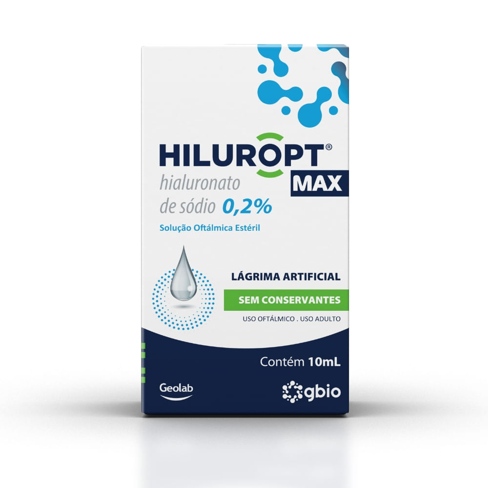 Hiluropt Max 2mg/ml Solução Oftálmica 10ml