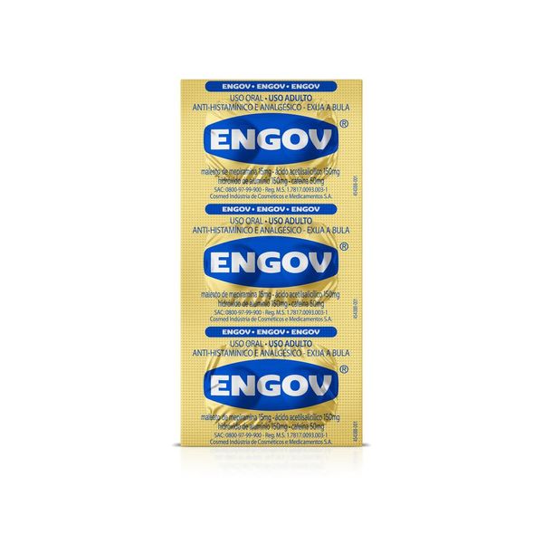 Engov 6 Comprimidos