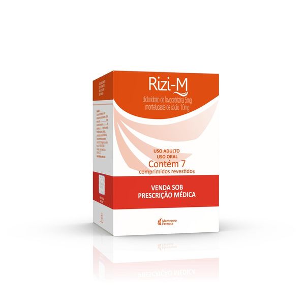 Rizi-M 10Mg 7 Comprimidos