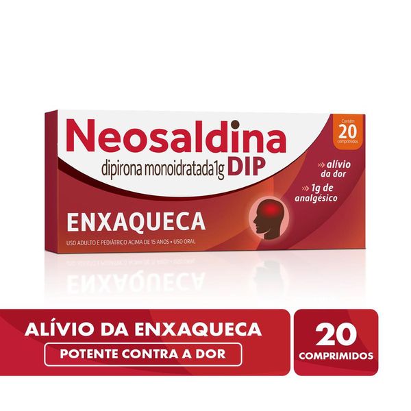 Neosaldina Dip 1g com 20comprimidos